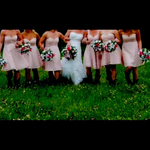 Bridesmaid Dress - Blush Pink - Picture 1 of 3